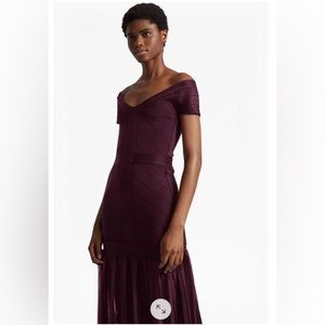 French Connection- Burgundy maxi dress, Medium